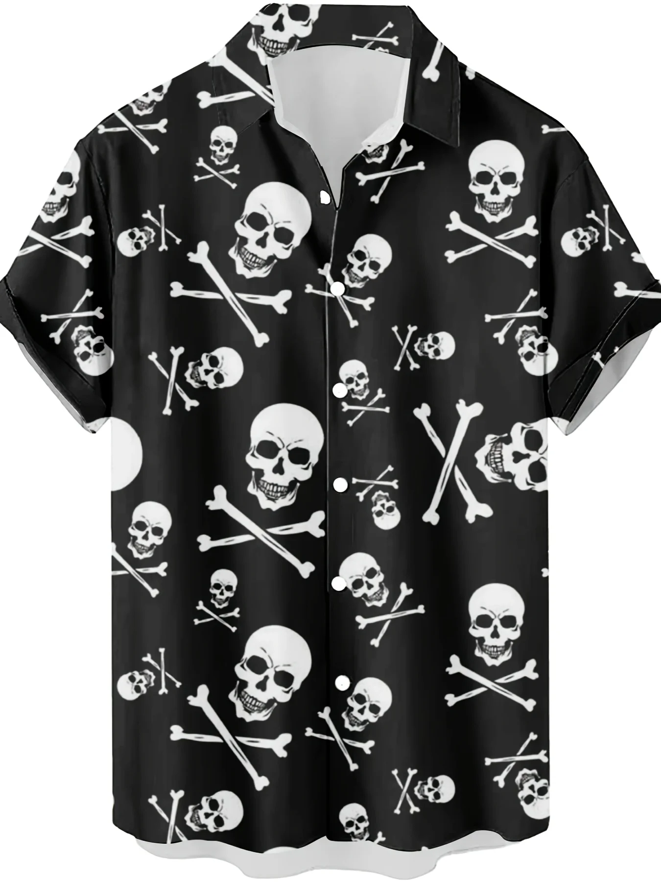 Vintage Hawaiian Floral Shirt - Camisa Hawaiana Vintage con Estampado de