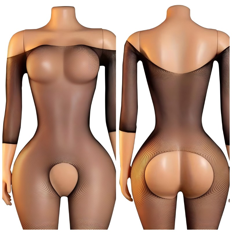 Underwear - Medias sexys sin entrepierna para mujer,
