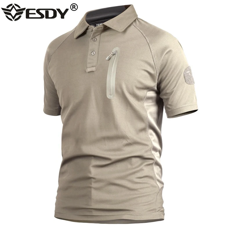 2025 verano hombres camisa cor - Tactical Military Shirt Cargo reseña y precio
