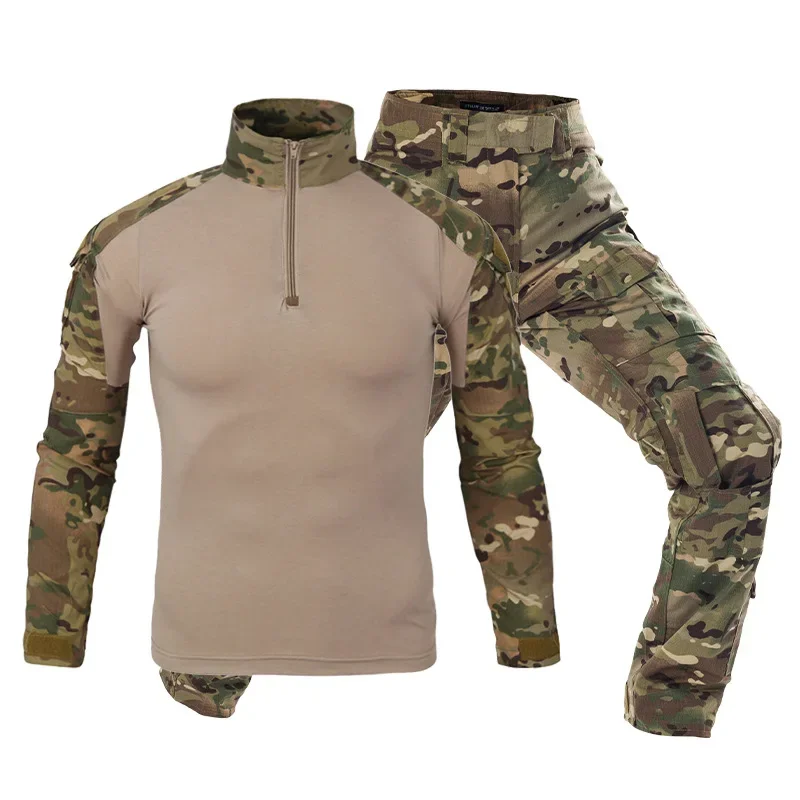 Conjunto de Uniforme Táctico d - Tactical Military Shirt Cargo reseña y precio