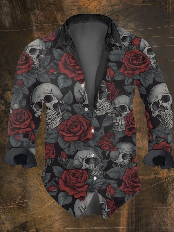 Camisa de manga larga con esta - Vintage Hawaiian Floral Shirt reseña y precio