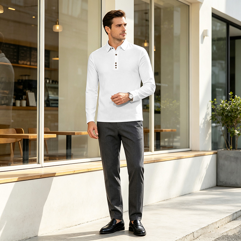 Camisa de manga larga de lino  - Mens Linen Shirt Long Sleeve reseña y precio